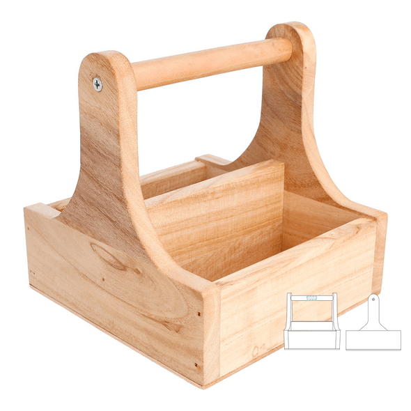 Presentation Box with Wooden Handle Presentation Box with Wooden Handle